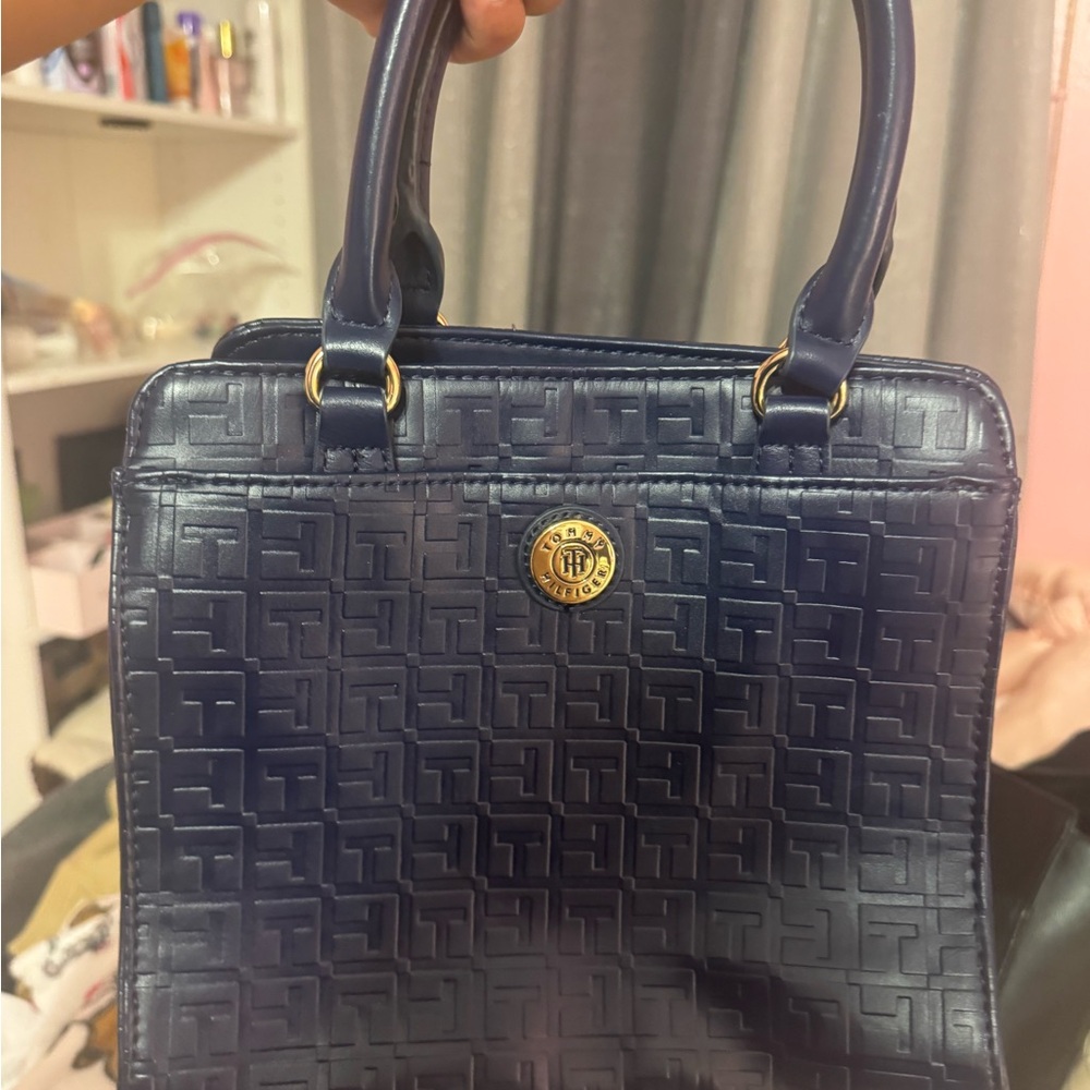 Tommy Hilfiger Blue Satchel